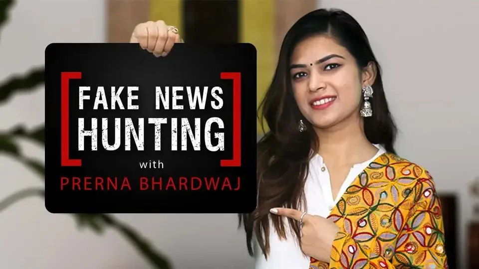 Video thumbnail: the show’s “Fake News Hunting” title card beside the host.